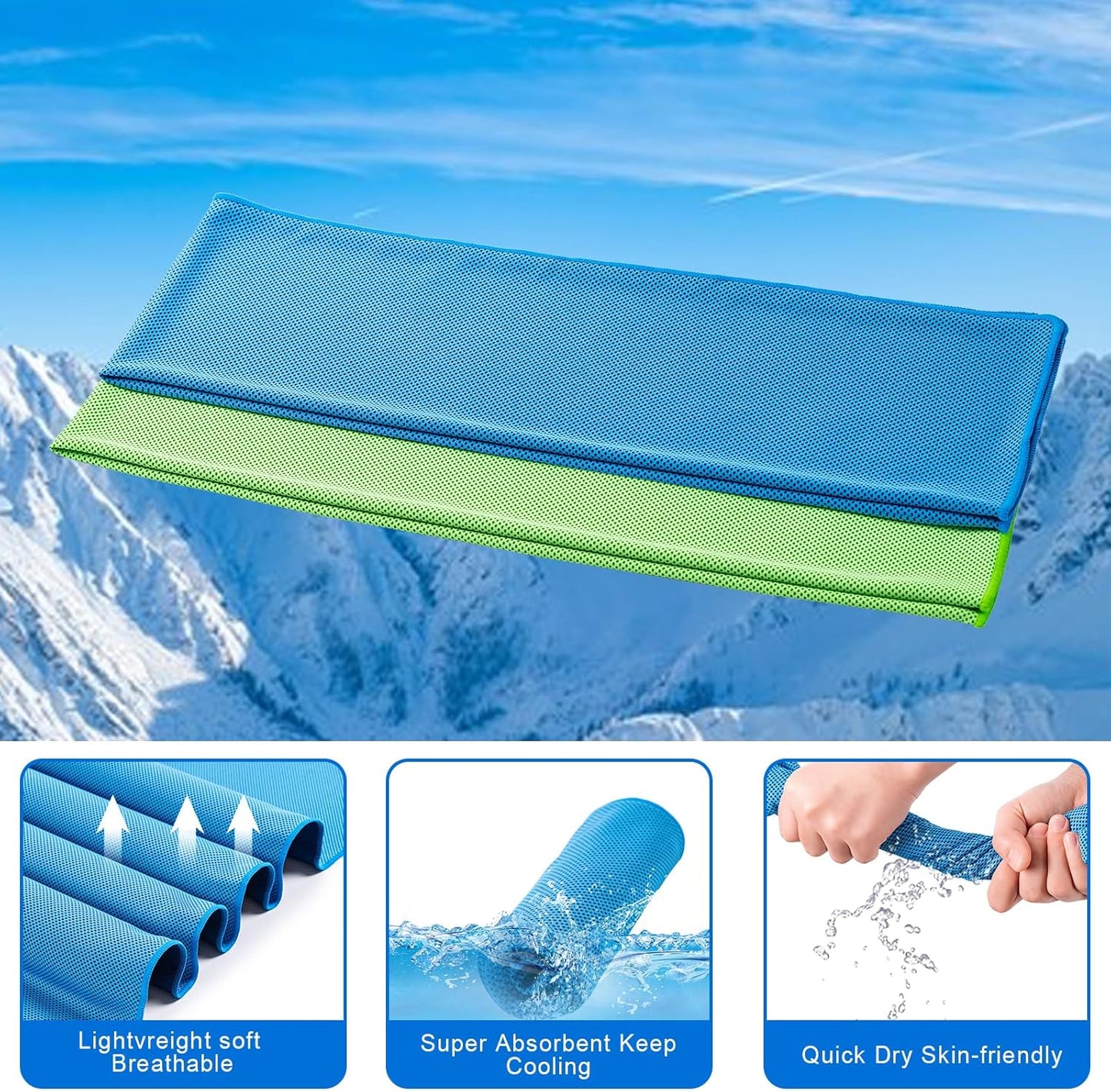 Cooling Breathable Sports Headwear Band for Running, Gym and Outdoor Activities